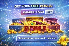 Promo card placeholder for GAMBLE-CSGO