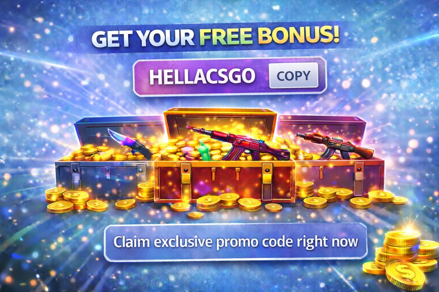 Promo card placeholder for HELLACSGO