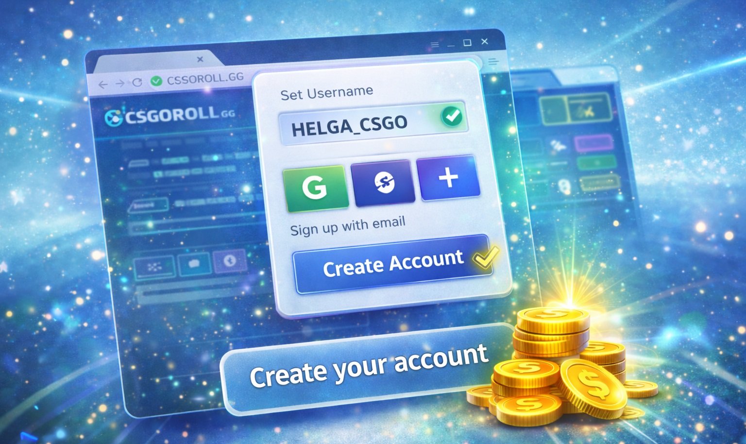 Placeholder: signup screen